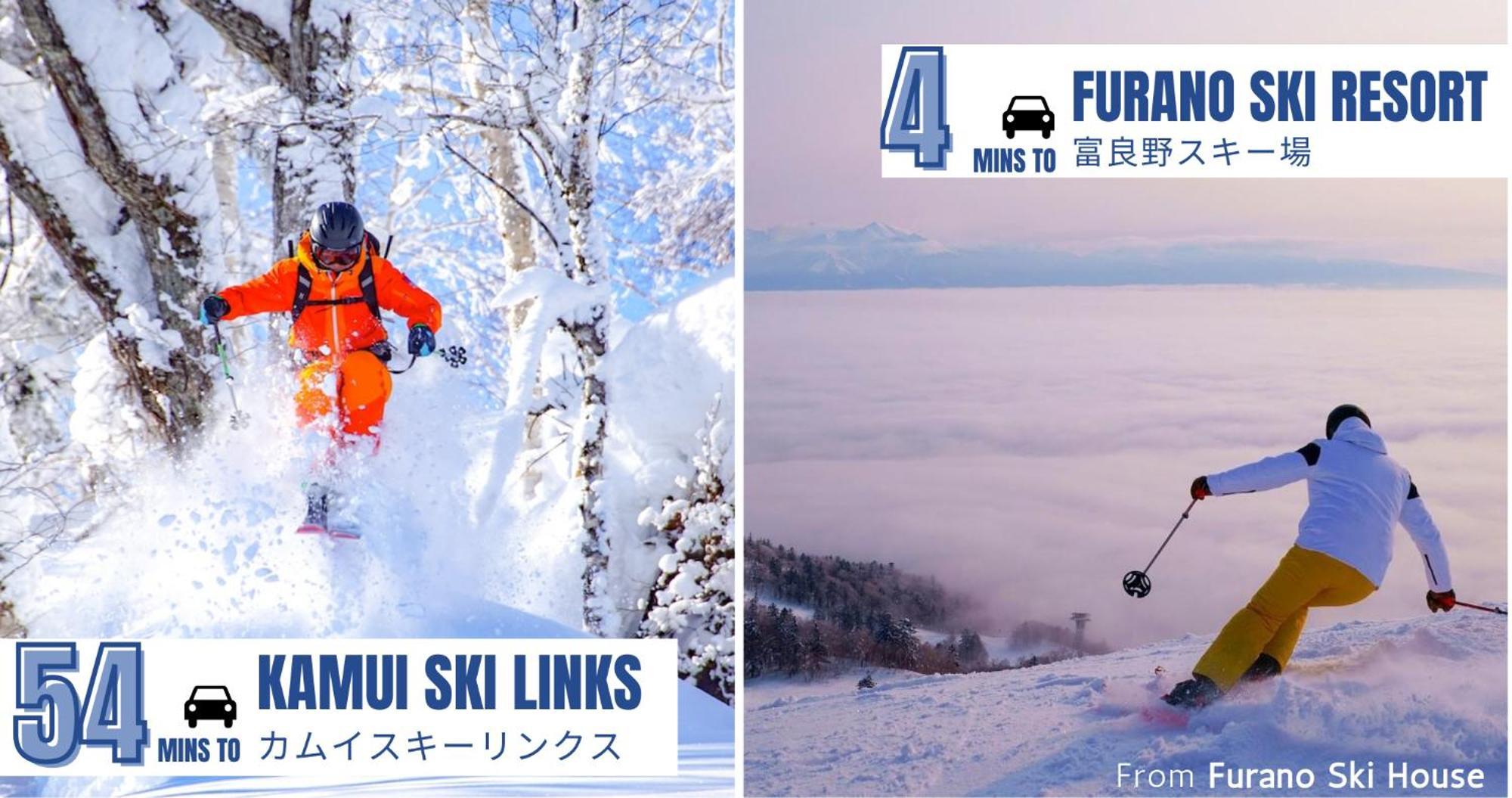 Furano Ski House Nakafurano Exterior foto